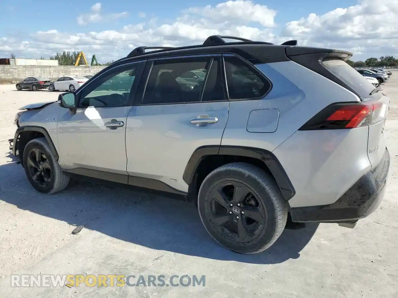 2 Photograph of a damaged car 2T3EWRFV4KW033237 TOYOTA RAV4 2019