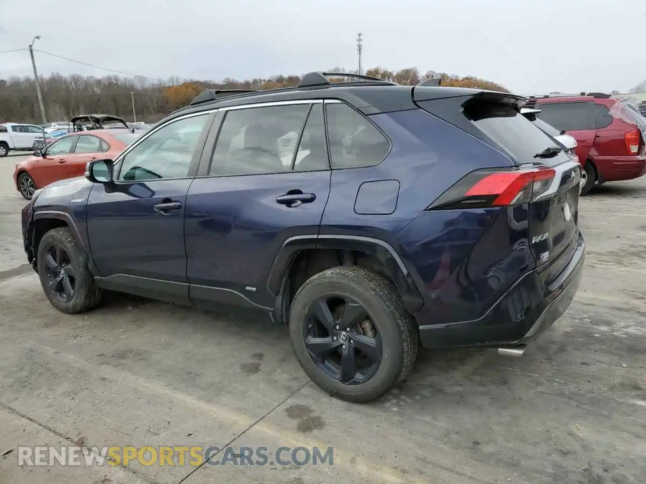 2 Photograph of a damaged car 2T3EWRFV5KW019282 TOYOTA RAV4 2019