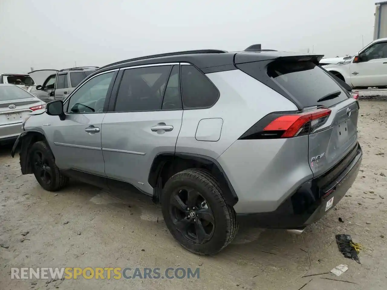 2 Photograph of a damaged car 2T3EWRFV6KW034227 TOYOTA RAV4 2019