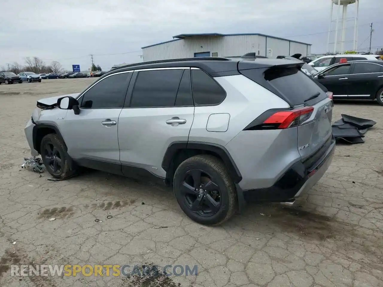 2 Photograph of a damaged car 2T3EWRFV7KW036794 TOYOTA RAV4 2019