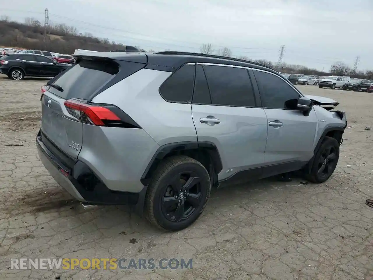 3 Photograph of a damaged car 2T3EWRFV7KW036794 TOYOTA RAV4 2019