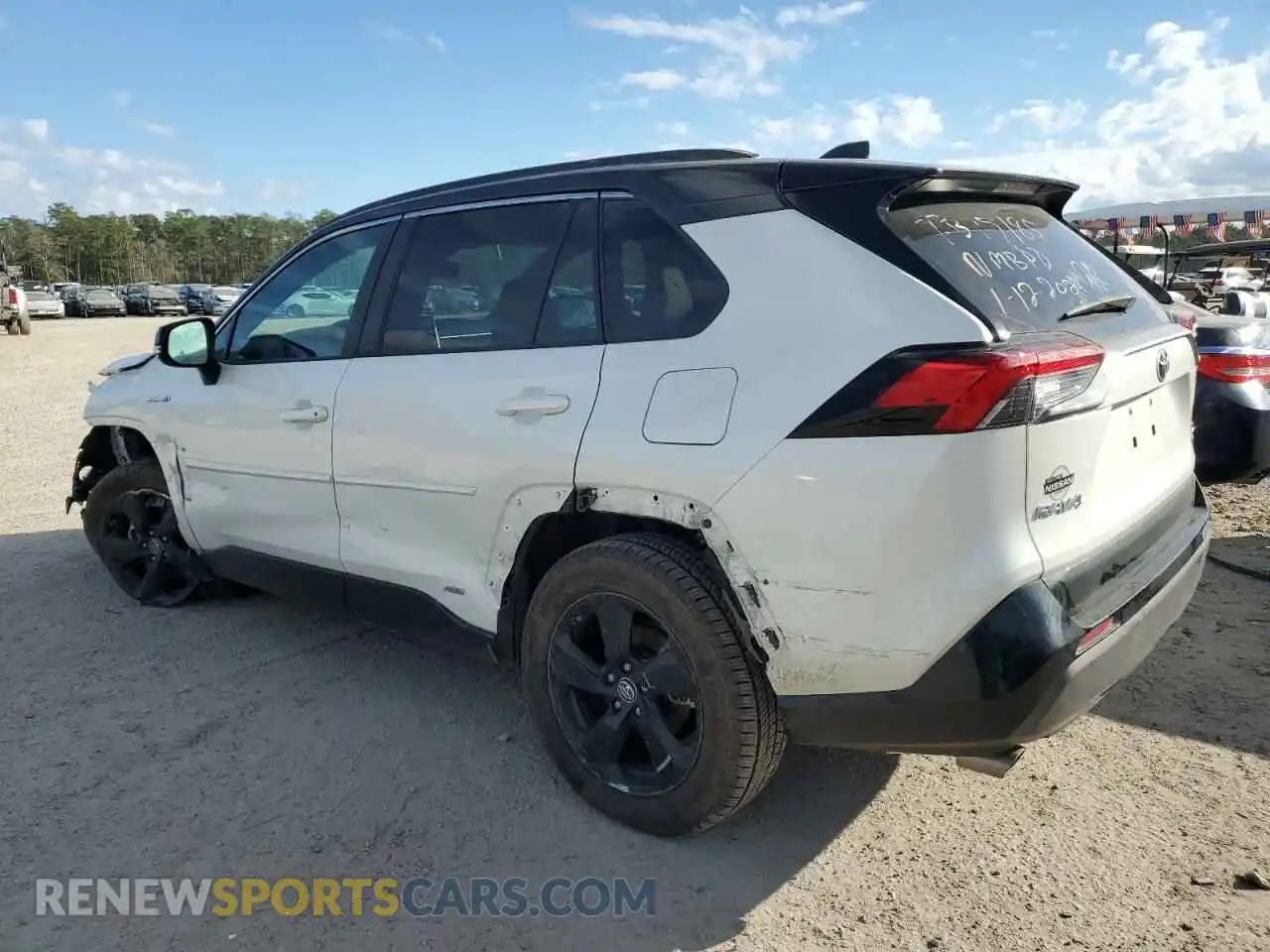 2 Photograph of a damaged car 2T3EWRFV8KW004016 TOYOTA RAV4 2019