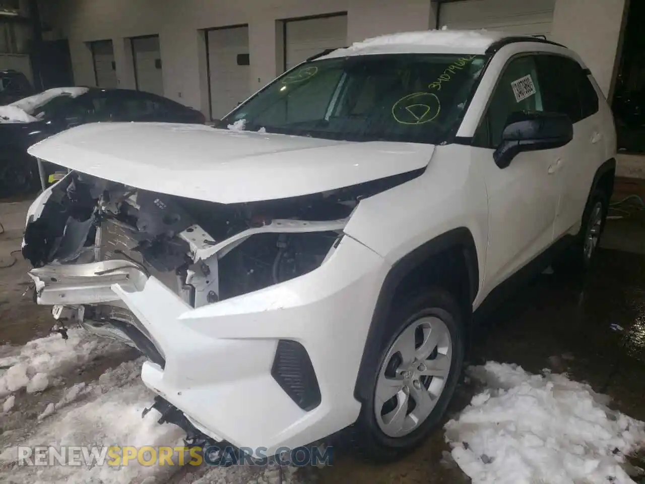 2 Photograph of a damaged car 2T3F1RFV0KC014320 TOYOTA RAV4 2019
