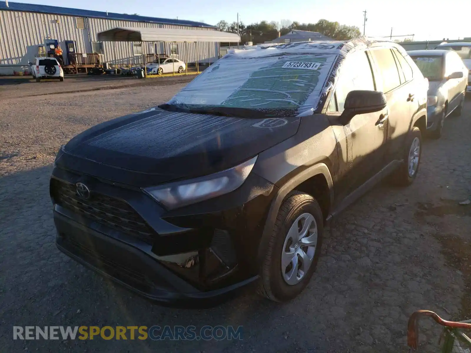 2 Photograph of a damaged car 2T3F1RFV0KC020960 TOYOTA RAV4 2019