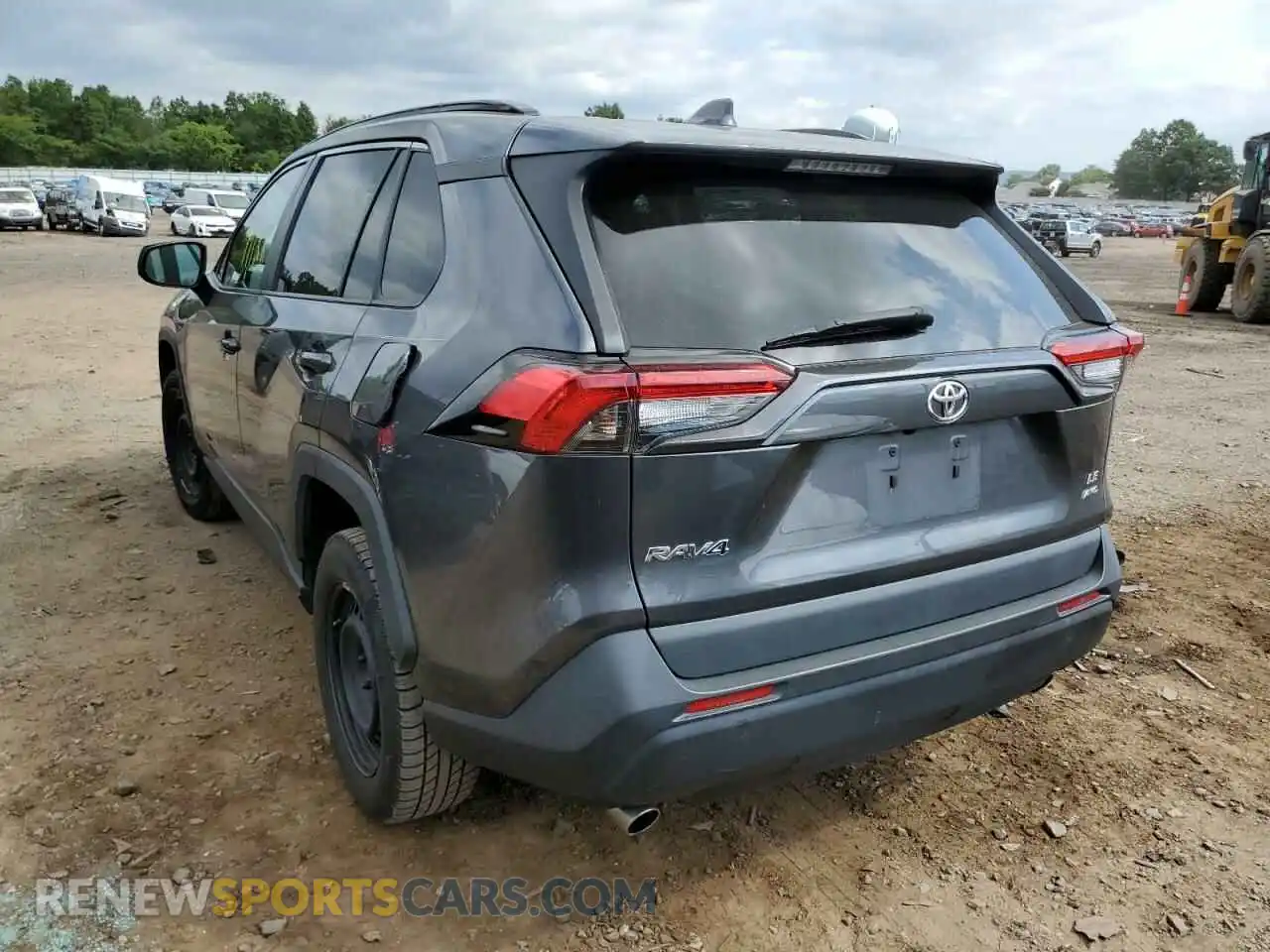 3 Photograph of a damaged car 2T3F1RFV0KC039444 TOYOTA RAV4 2019
