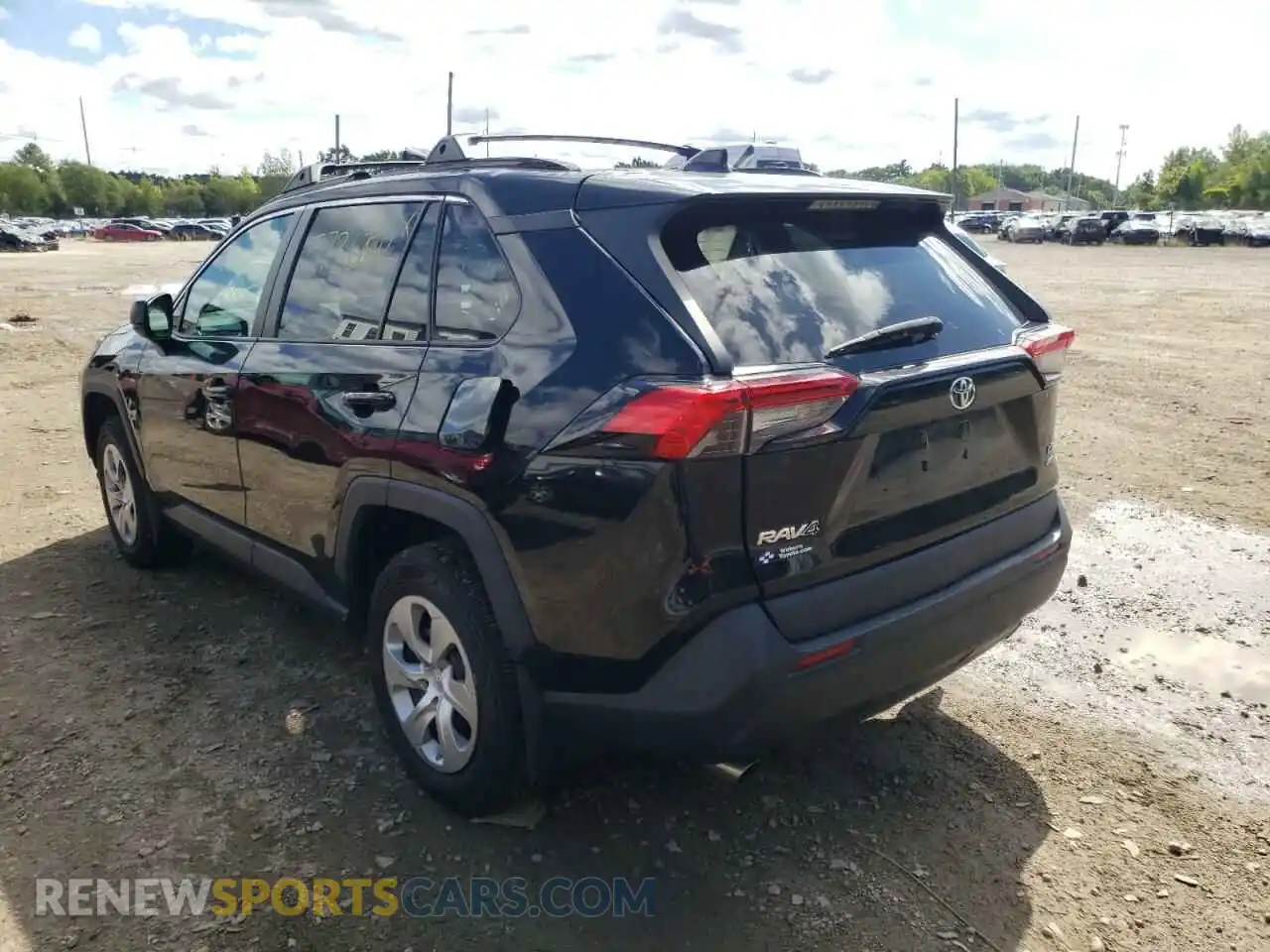 3 Photograph of a damaged car 2T3F1RFV0KC041713 TOYOTA RAV4 2019