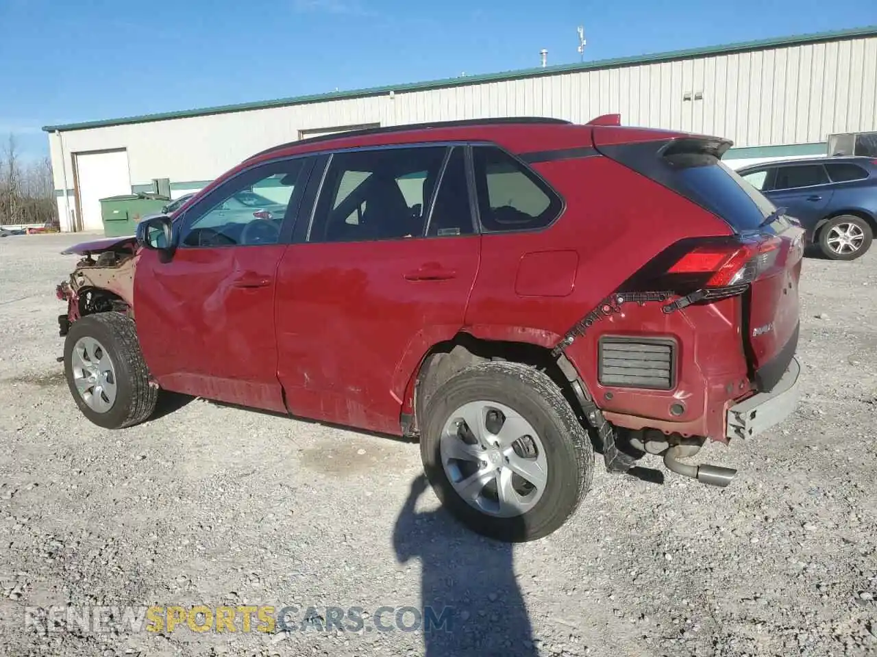 2 Photograph of a damaged car 2T3F1RFV0KC056471 TOYOTA RAV4 2019