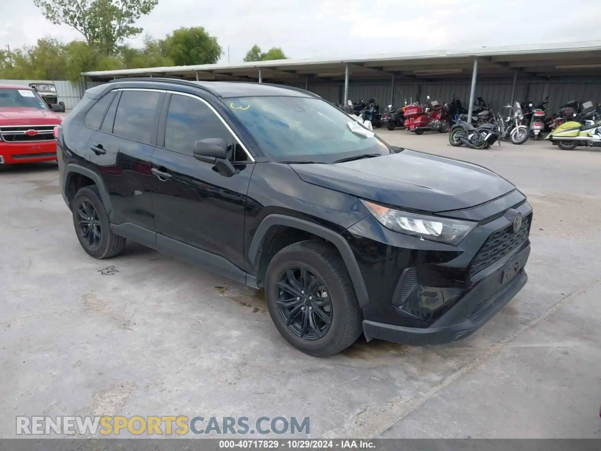 1 Photograph of a damaged car 2T3F1RFV1KC012446 TOYOTA RAV4 2019