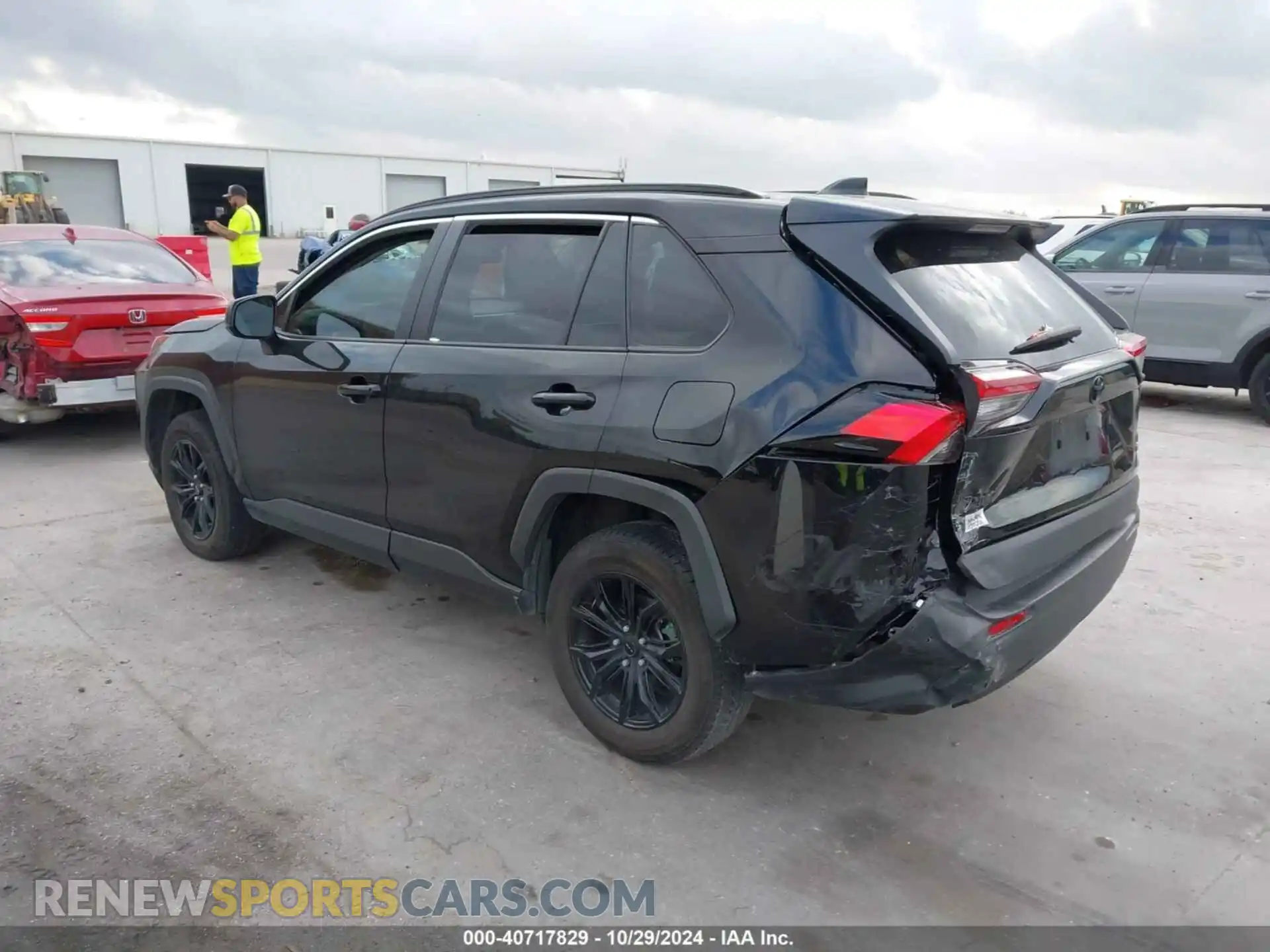 3 Photograph of a damaged car 2T3F1RFV1KC012446 TOYOTA RAV4 2019