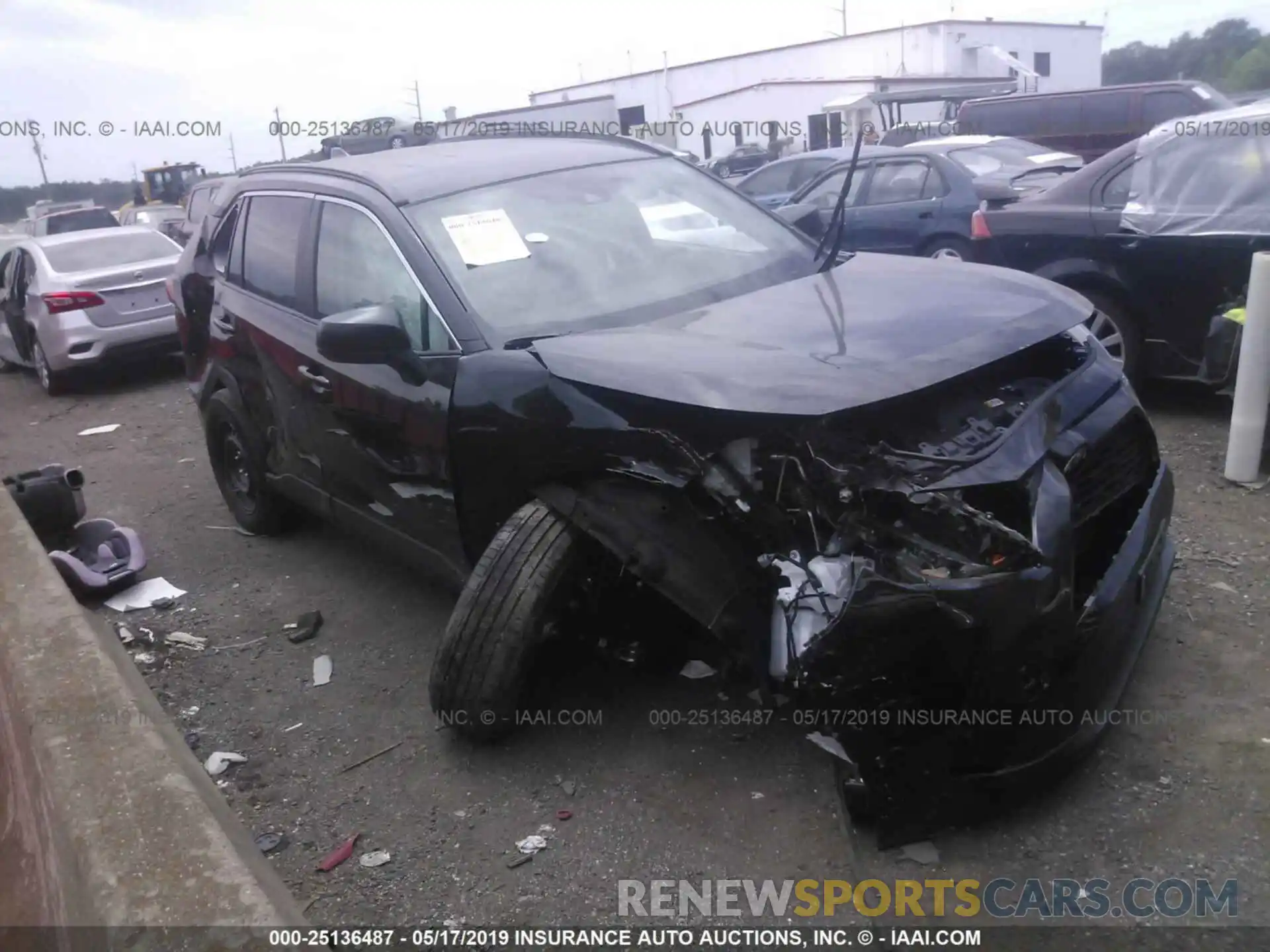 1 Photograph of a damaged car 2T3F1RFV1KW023591 TOYOTA RAV4 2019