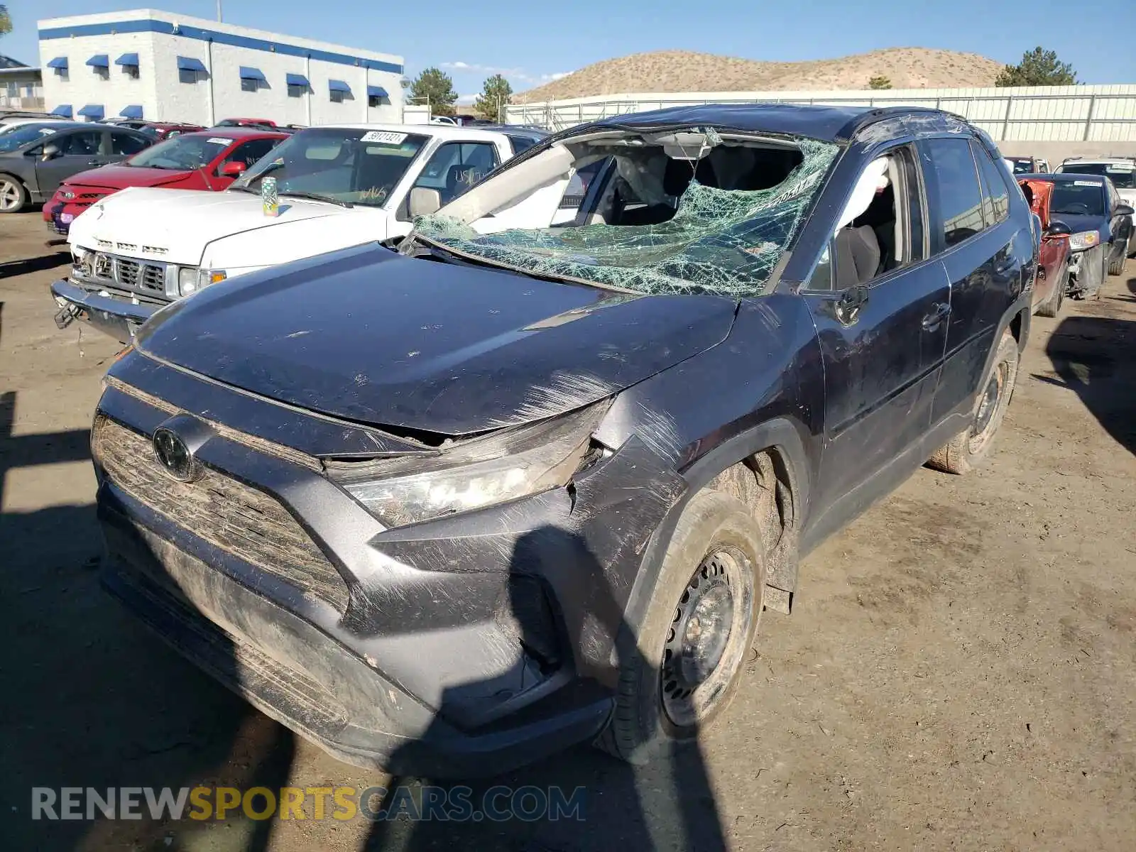 2 Photograph of a damaged car 2T3F1RFV1KW072323 TOYOTA RAV4 2019
