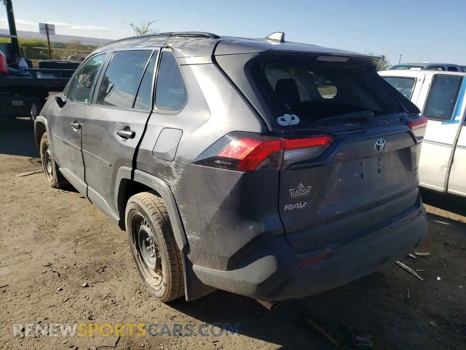 3 Photograph of a damaged car 2T3F1RFV1KW072323 TOYOTA RAV4 2019