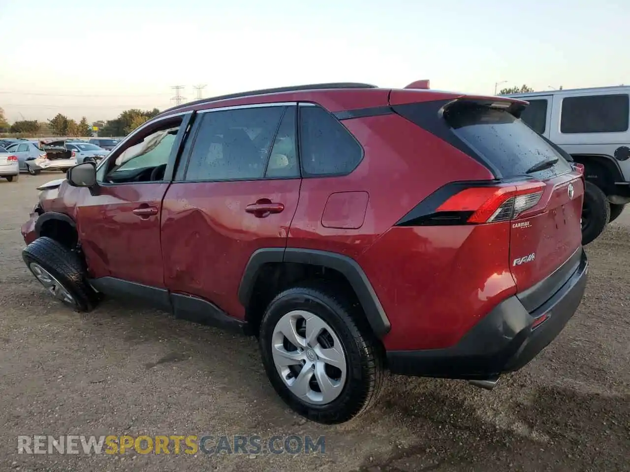 2 Photograph of a damaged car 2T3F1RFV1KW078008 TOYOTA RAV4 2019
