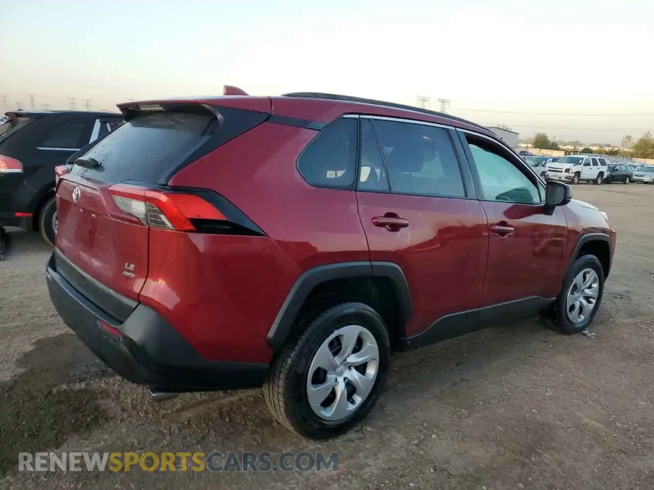 3 Photograph of a damaged car 2T3F1RFV1KW078008 TOYOTA RAV4 2019