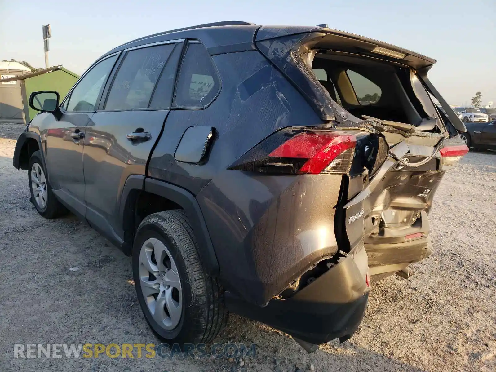 3 Photograph of a damaged car 2T3F1RFV2KC009314 TOYOTA RAV4 2019