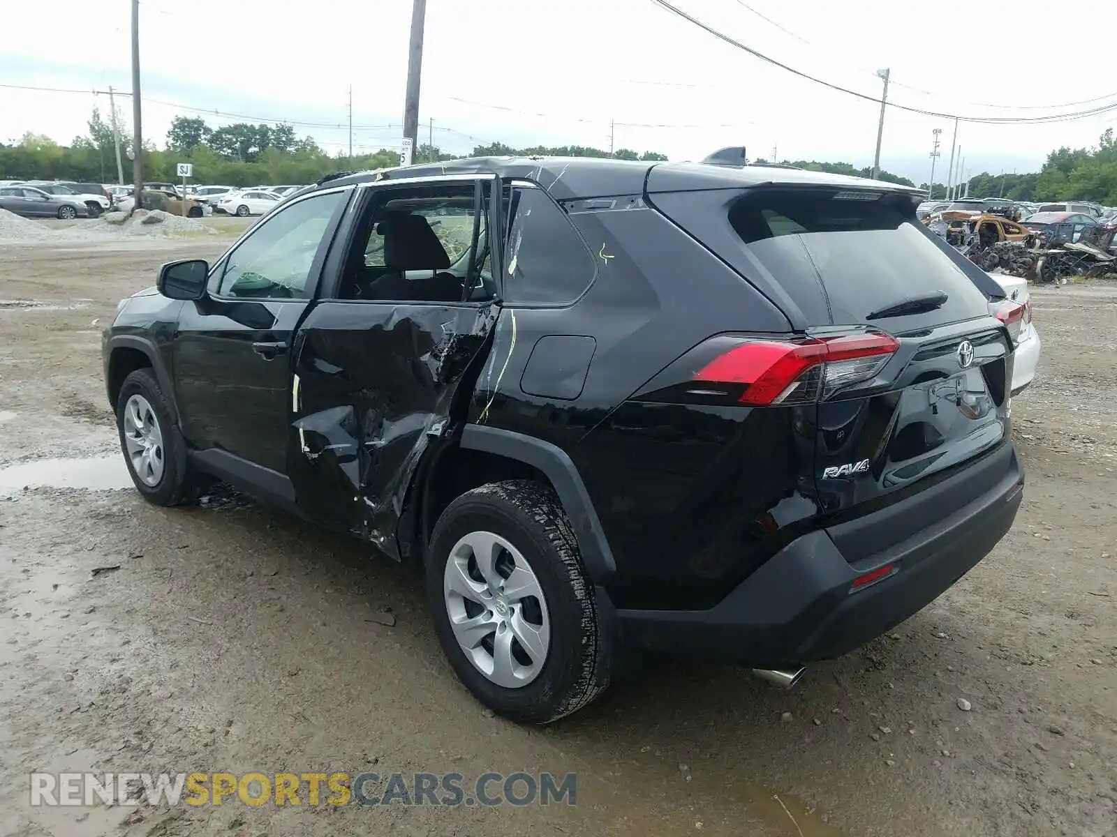 3 Photograph of a damaged car 2T3F1RFV2KC020376 TOYOTA RAV4 2019