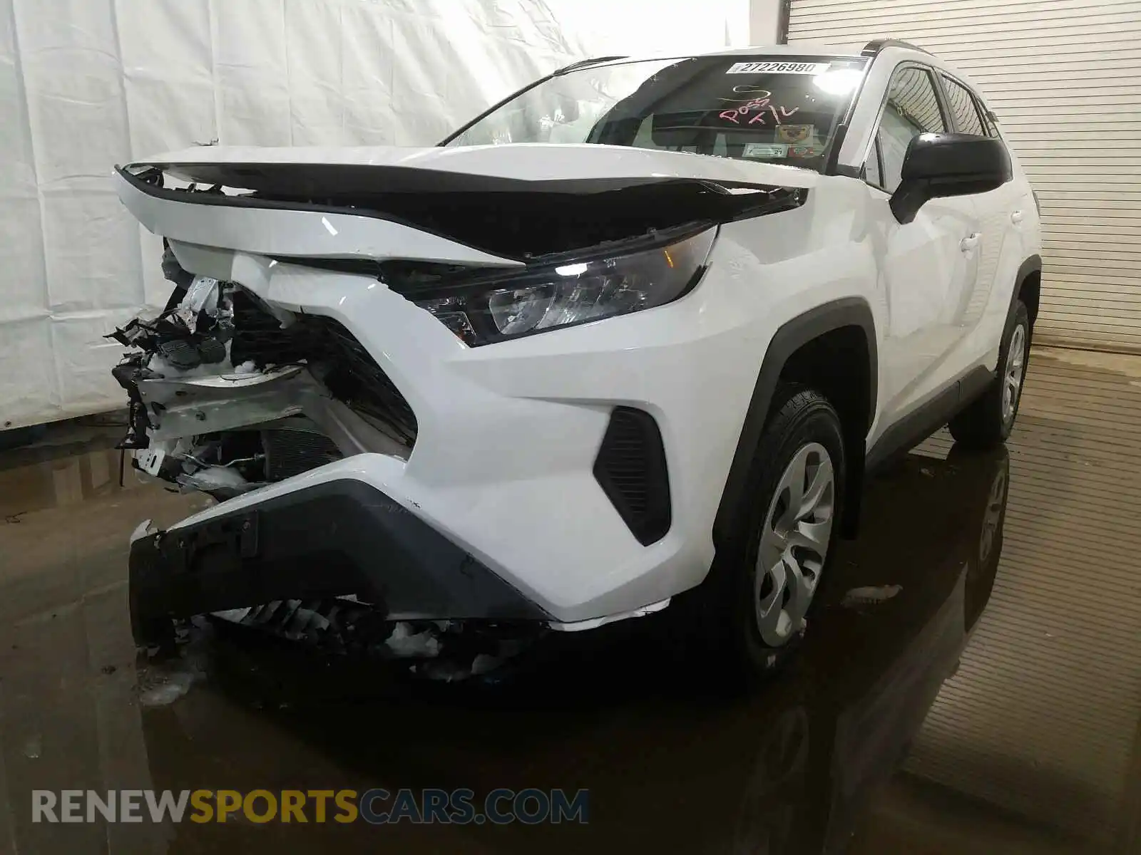 2 Photograph of a damaged car 2T3F1RFV2KC060635 TOYOTA RAV4 2019