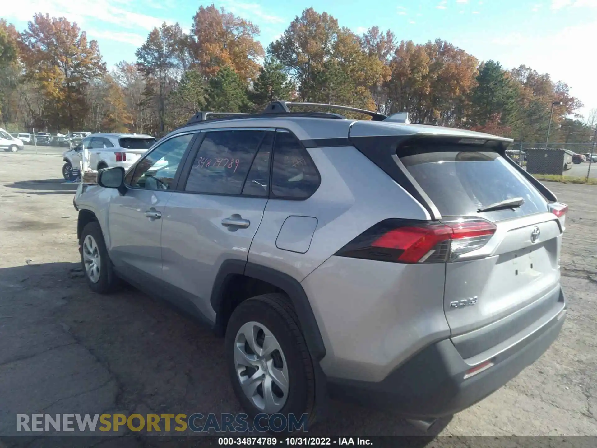 3 Photograph of a damaged car 2T3F1RFV2KW001843 TOYOTA RAV4 2019