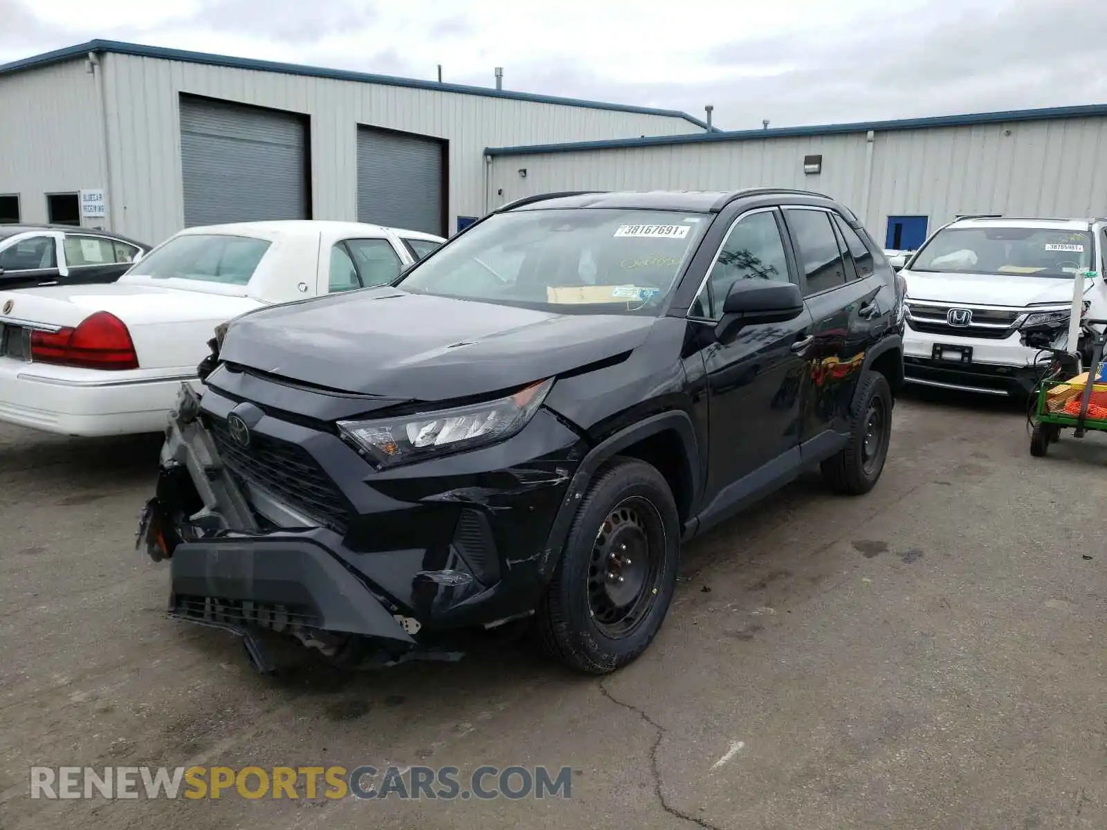 2 Photograph of a damaged car 2T3F1RFV2KW060830 TOYOTA RAV4 2019