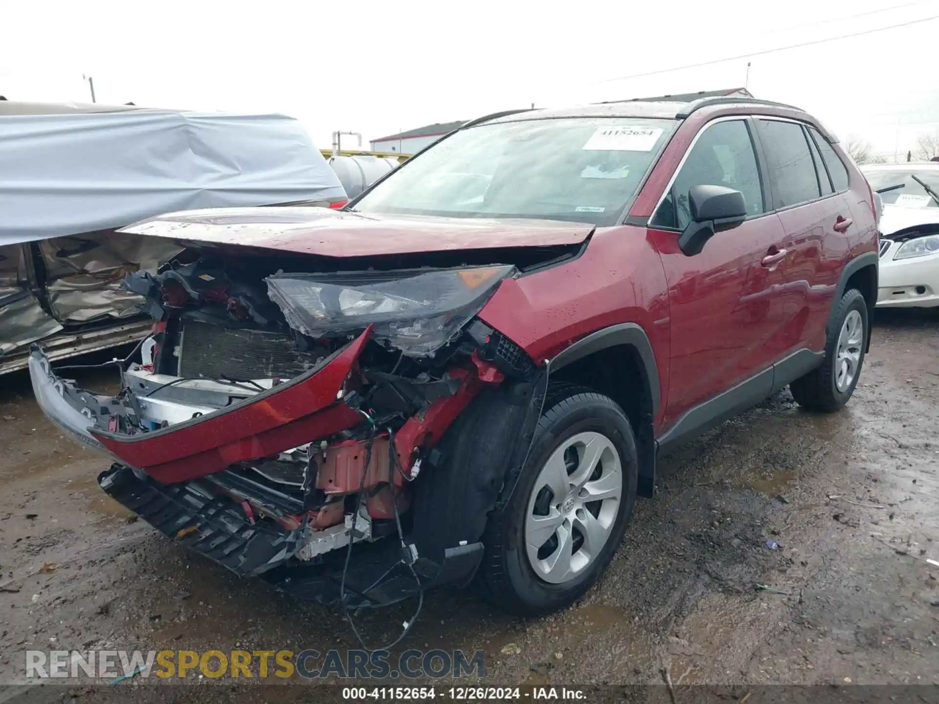 2 Photograph of a damaged car 2T3F1RFV2KW067891 TOYOTA RAV4 2019