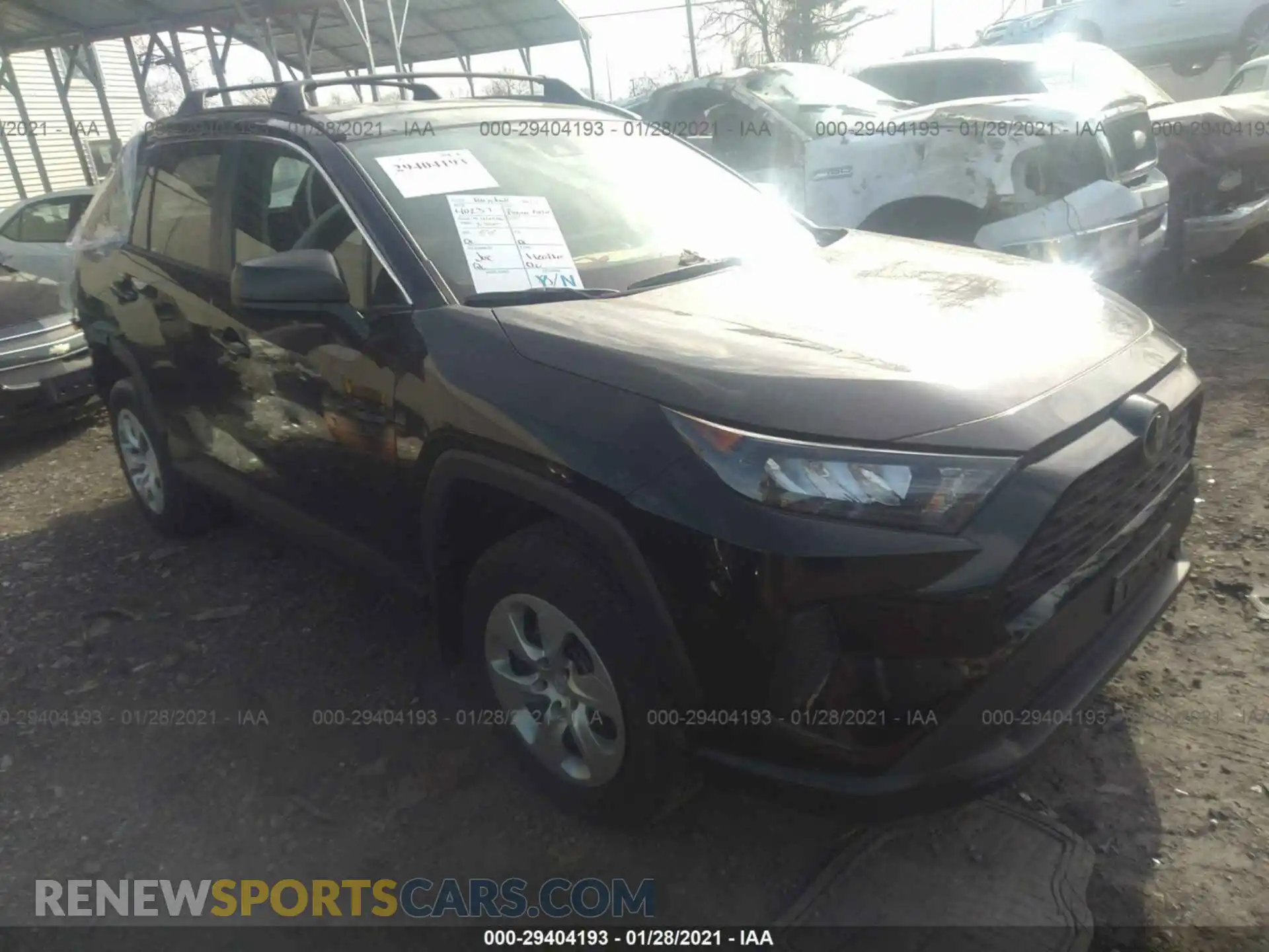 1 Photograph of a damaged car 2T3F1RFV3KC057730 TOYOTA RAV4 2019