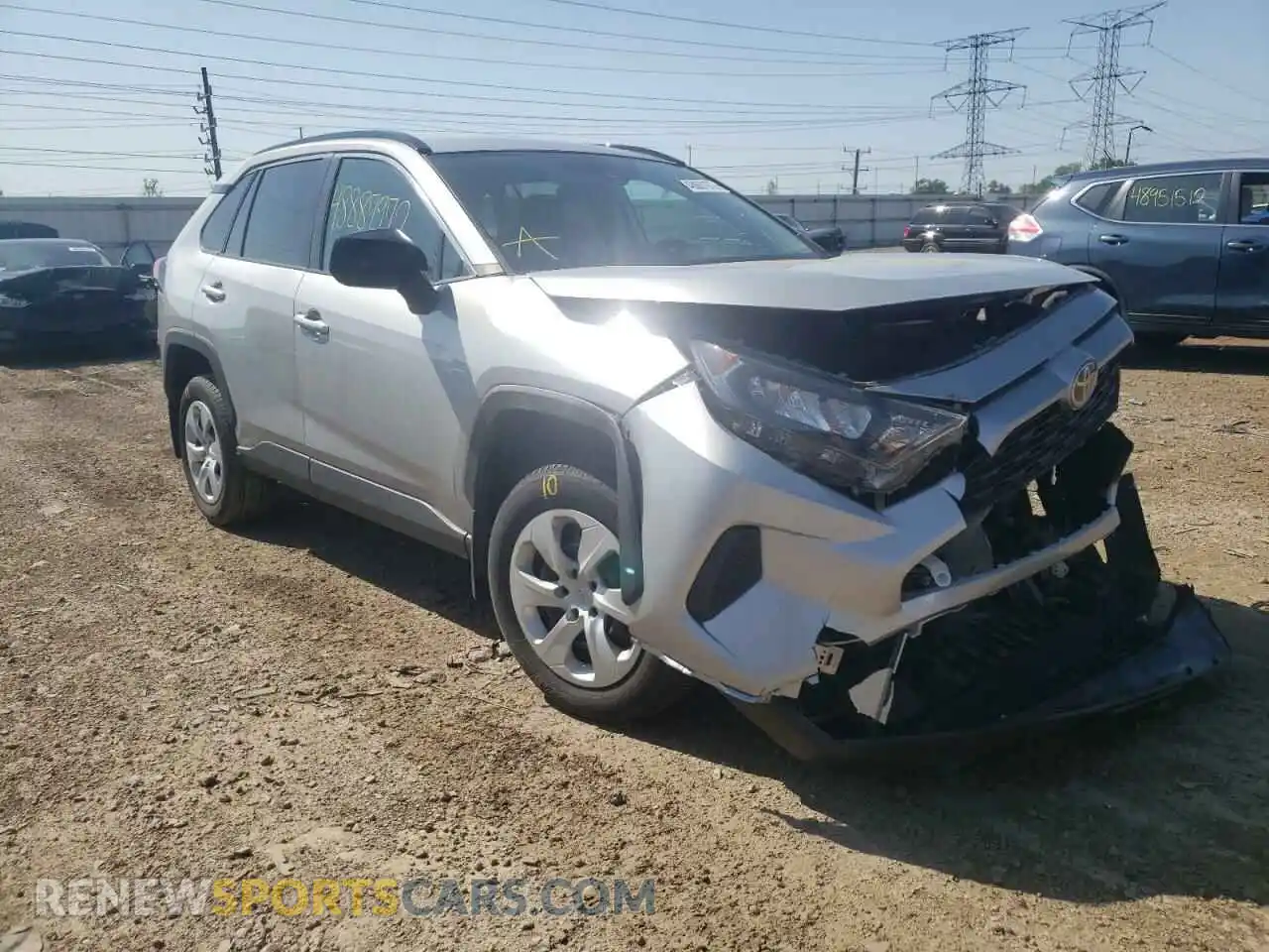 1 Photograph of a damaged car 2T3F1RFV3KW018361 TOYOTA RAV4 2019