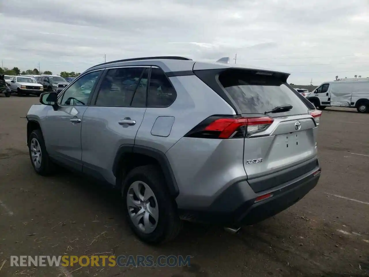 3 Photograph of a damaged car 2T3F1RFV3KW025519 TOYOTA RAV4 2019