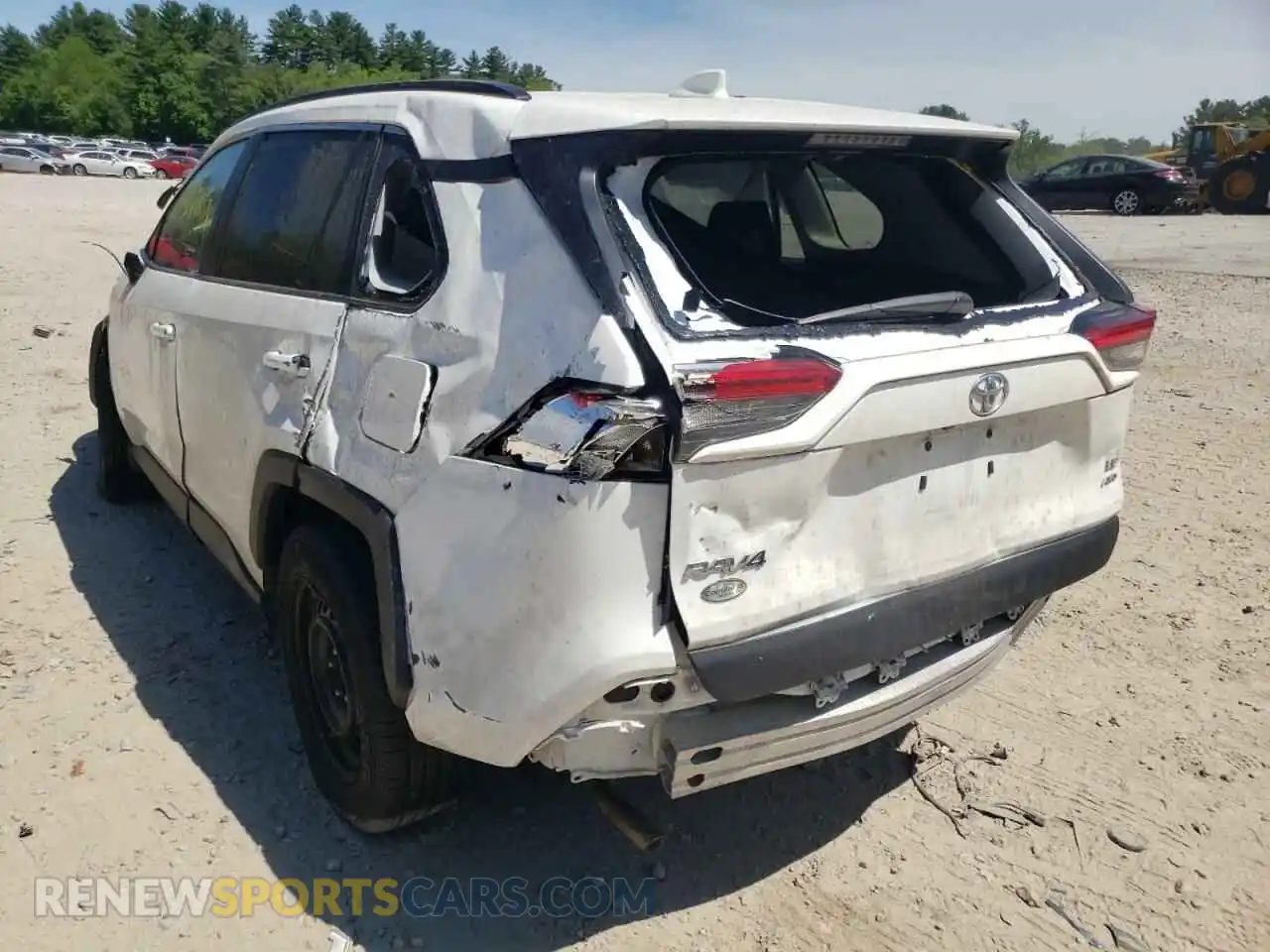 3 Photograph of a damaged car 2T3F1RFV3KW050971 TOYOTA RAV4 2019