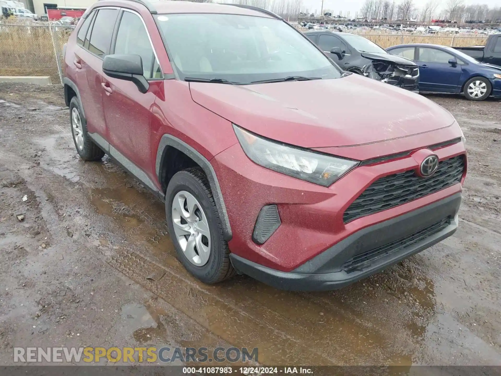 1 Photograph of a damaged car 2T3F1RFV4KC001618 TOYOTA RAV4 2019