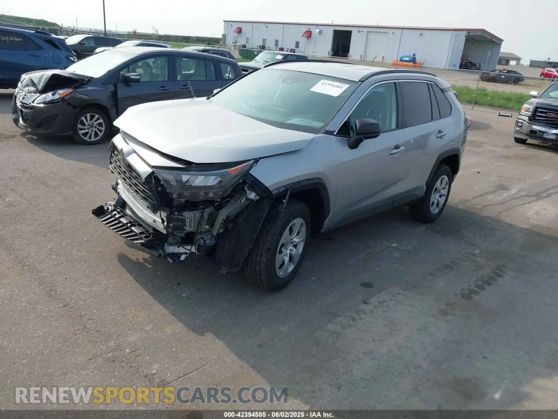 2 Photograph of a damaged car 2T3F1RFV4KW057833 TOYOTA RAV4 2019