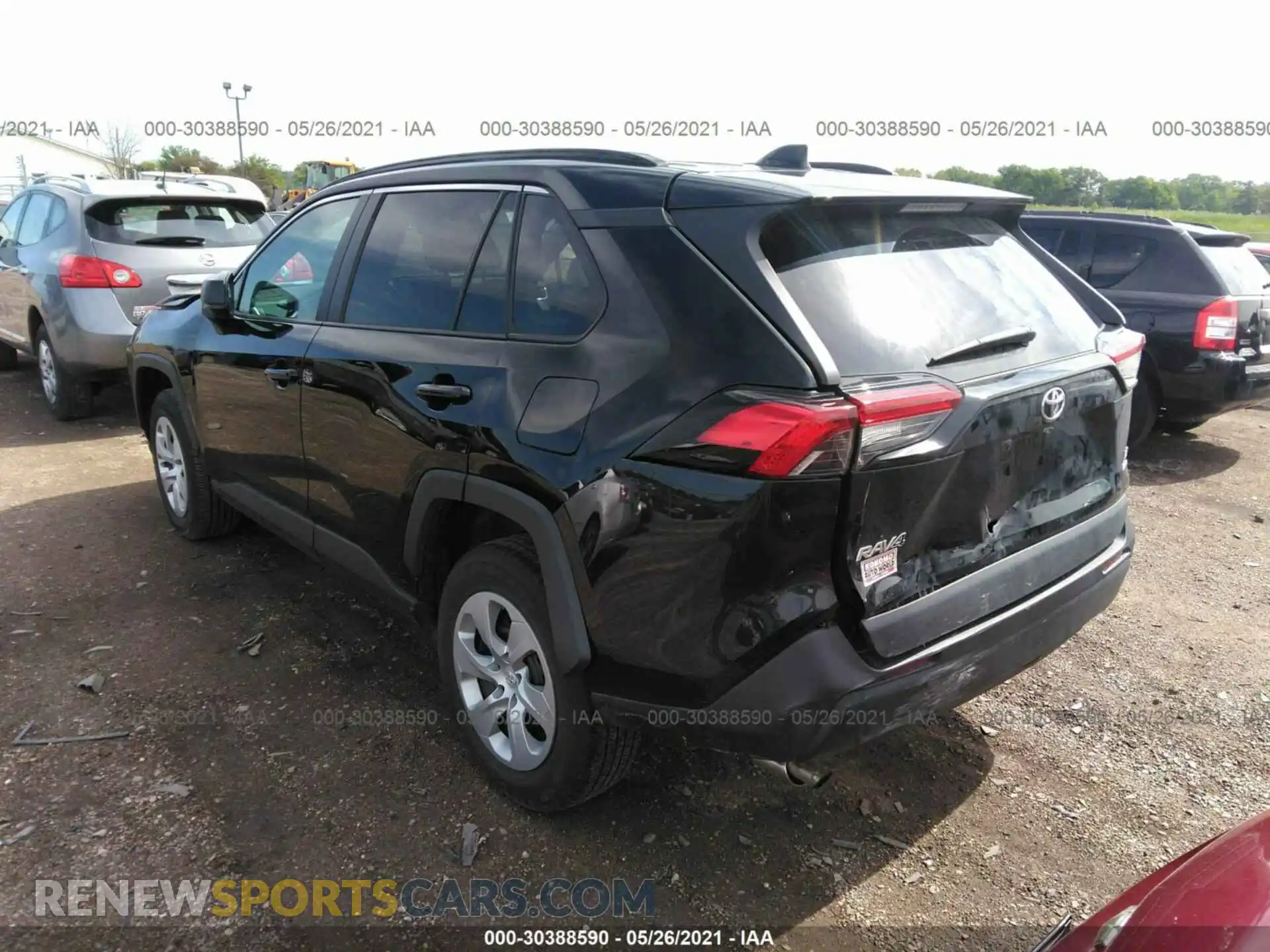 3 Photograph of a damaged car 2T3F1RFV4KW066967 TOYOTA RAV4 2019