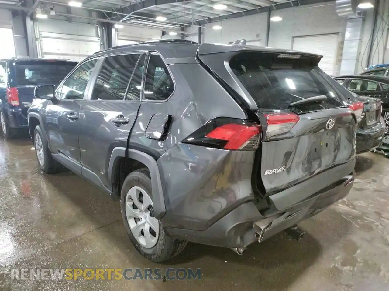 3 Photograph of a damaged car 2T3F1RFV4KW079718 TOYOTA RAV4 2019