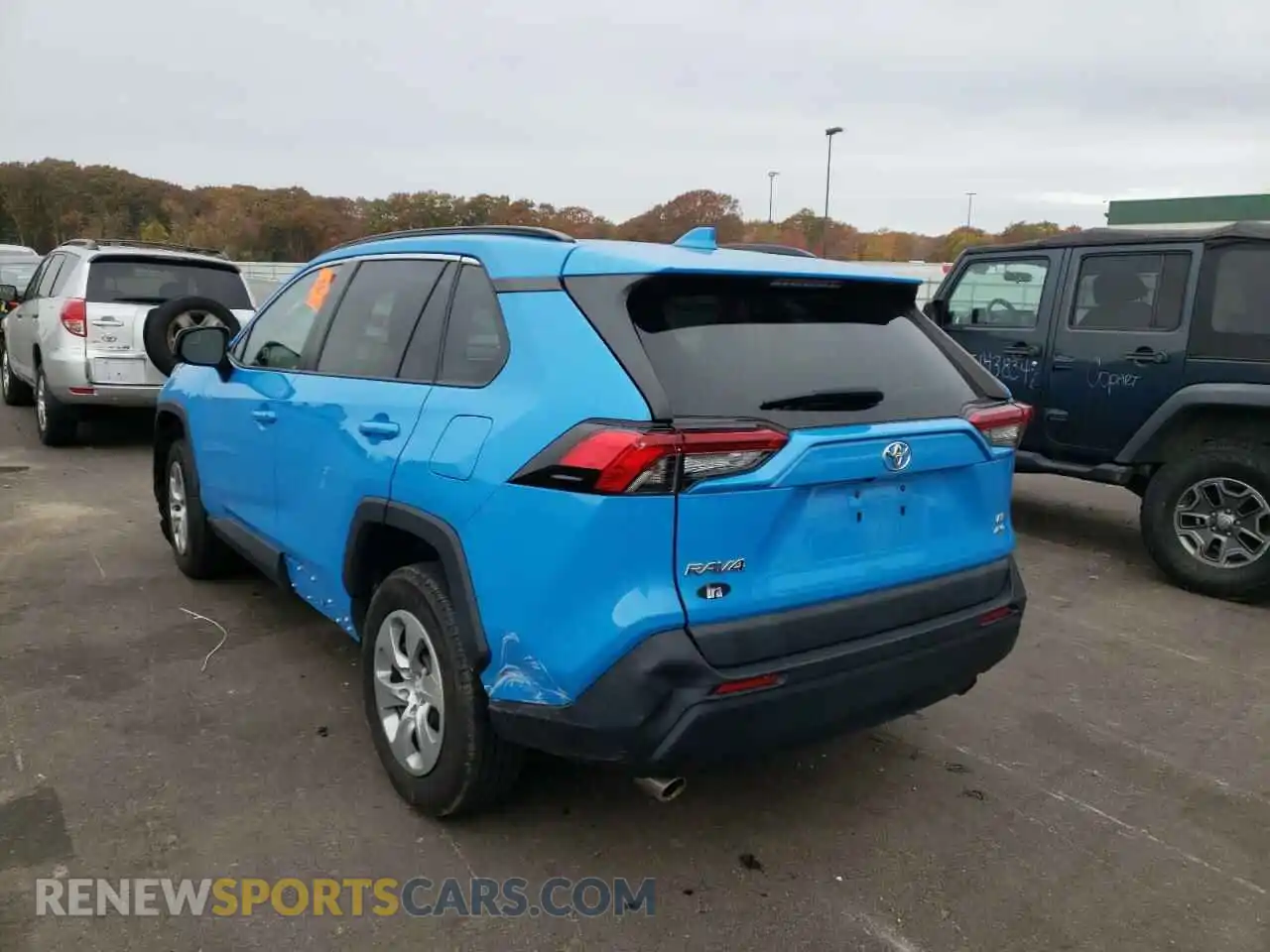 3 Photograph of a damaged car 2T3F1RFV5KC001157 TOYOTA RAV4 2019