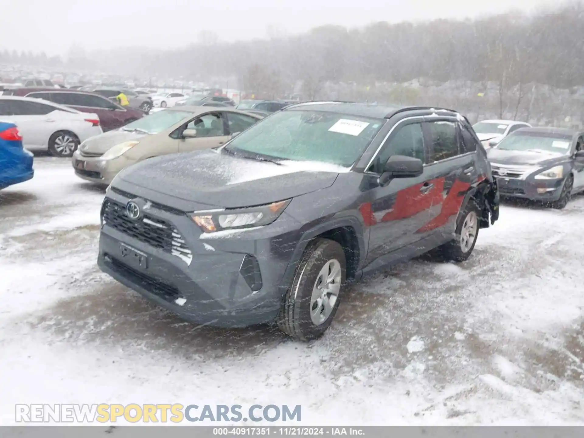 2 Photograph of a damaged car 2T3F1RFV5KC002793 TOYOTA RAV4 2019