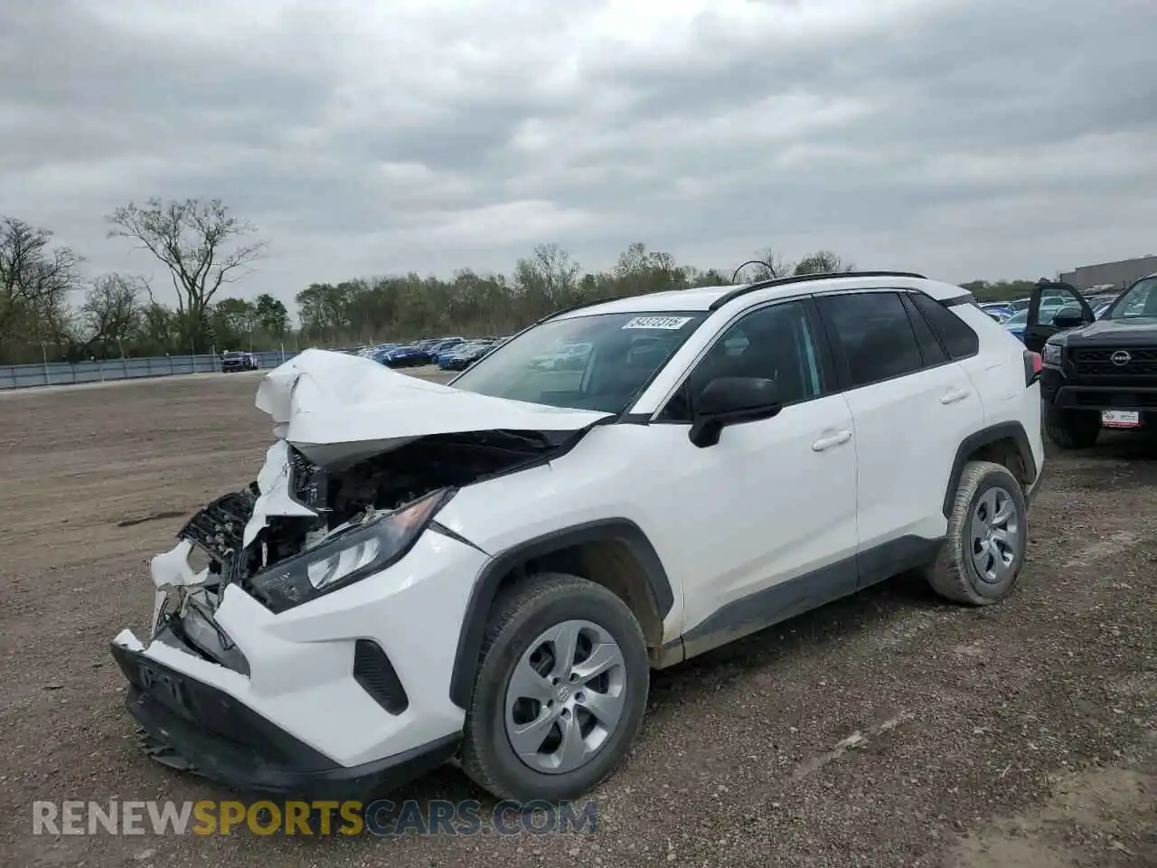 1 Photograph of a damaged car 2T3F1RFV5KC029024 TOYOTA RAV4 2019
