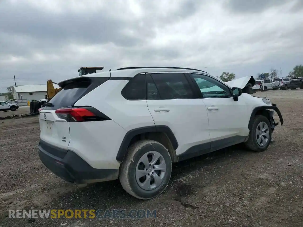 3 Photograph of a damaged car 2T3F1RFV5KC029024 TOYOTA RAV4 2019