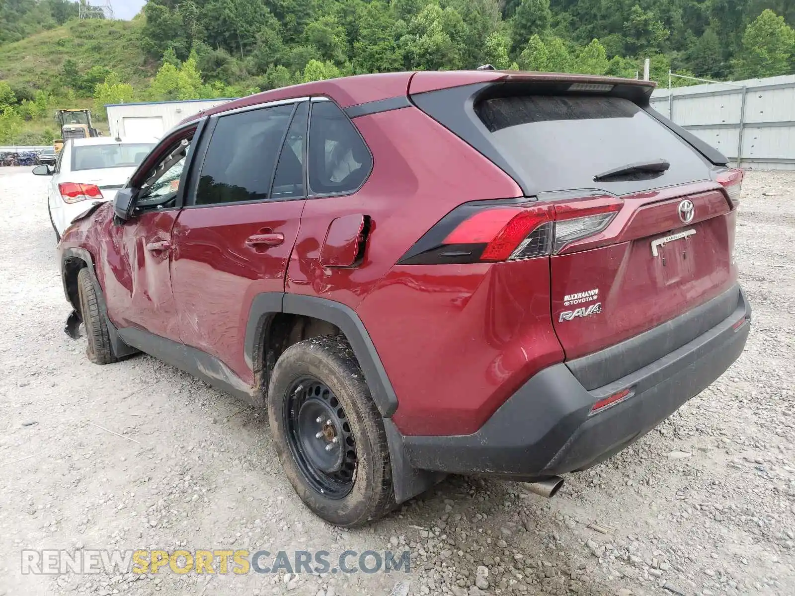 3 Photograph of a damaged car 2T3F1RFV5KW004008 TOYOTA RAV4 2019