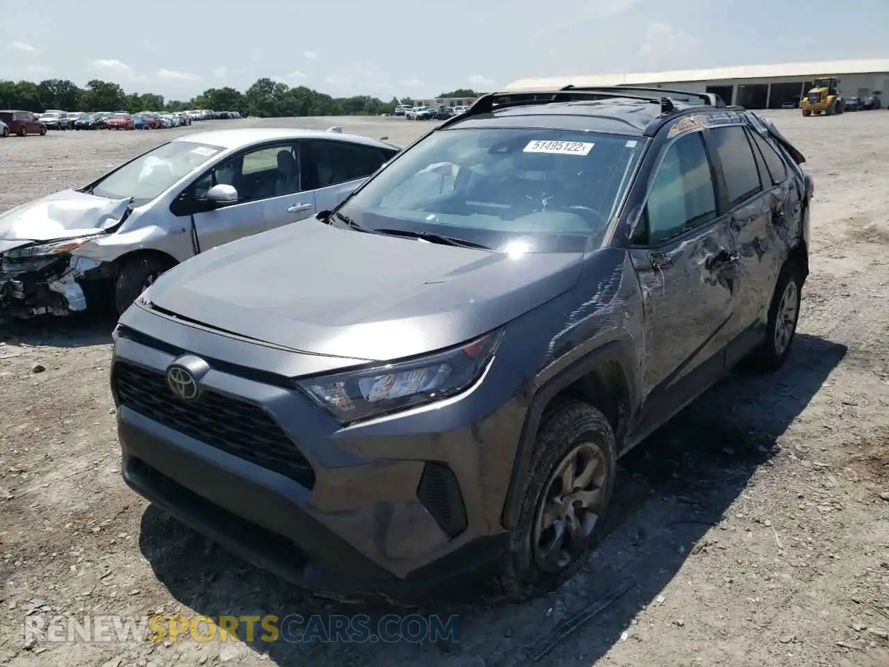 2 Photograph of a damaged car 2T3F1RFV6KC027931 TOYOTA RAV4 2019
