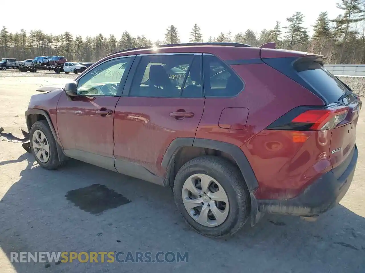 2 Photograph of a damaged car 2T3F1RFV6KC034619 TOYOTA RAV4 2019
