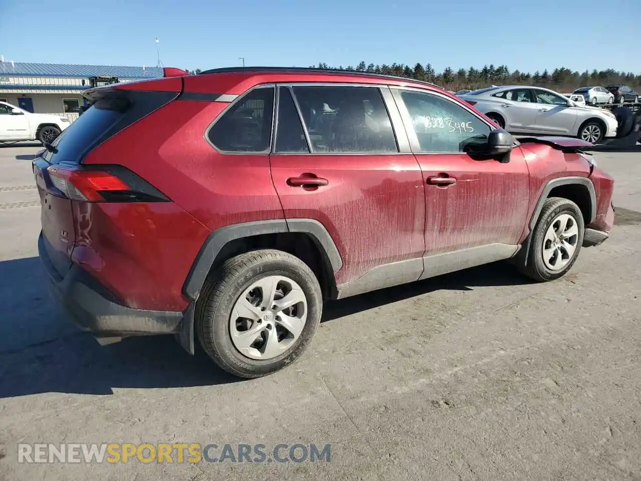 3 Photograph of a damaged car 2T3F1RFV6KC034619 TOYOTA RAV4 2019