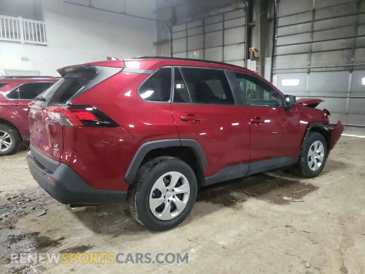3 Фотография поврежденного автомобиля 2T3F1RFV6KC048133 TOYOTA RAV4 2019