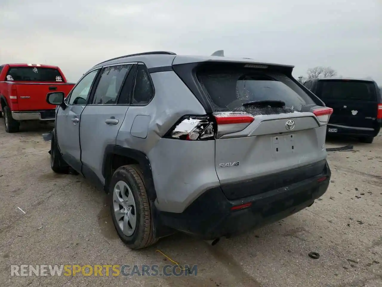3 fotografías del automóvil dañado 2T3F1RFV6KW083222 TOYOTA RAV4 2019