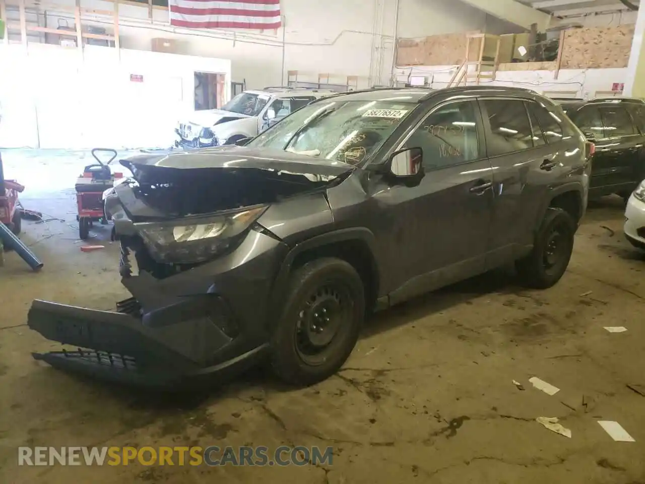 2 Photograph of a damaged car 2T3F1RFV7KC004397 TOYOTA RAV4 2019