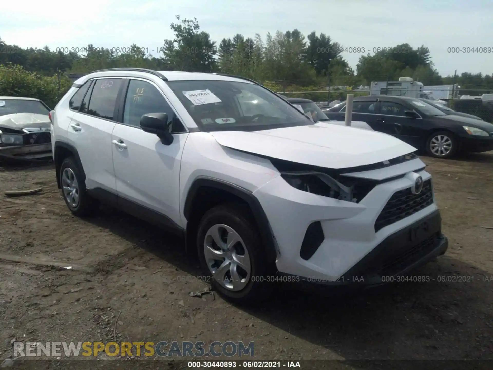 1 fotografías del automóvil dañado 2T3F1RFV7KC015321 TOYOTA RAV4 2019