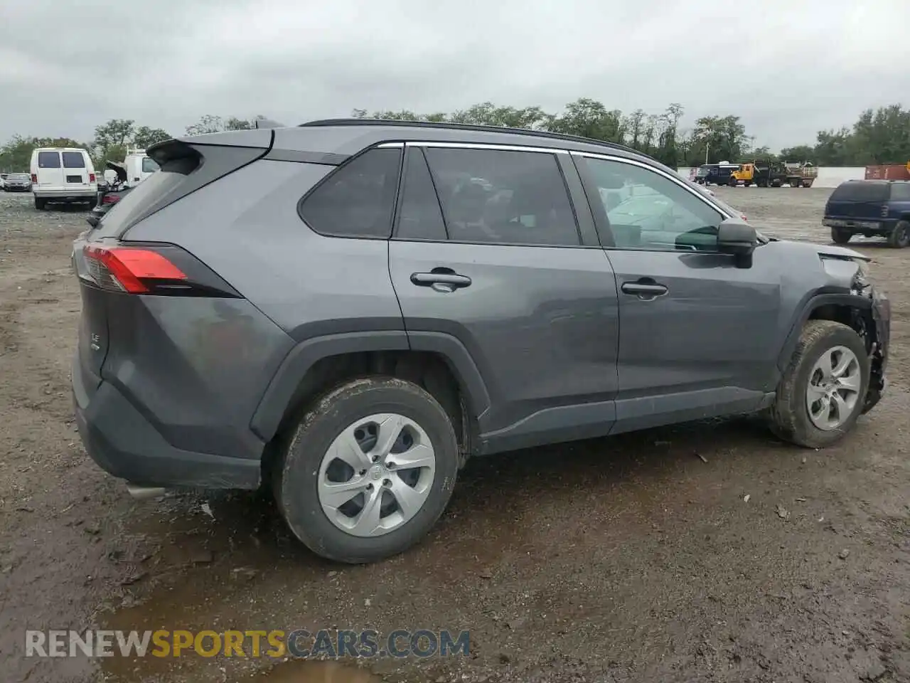 3 Photograph of a damaged car 2T3F1RFV7KC057231 TOYOTA RAV4 2019