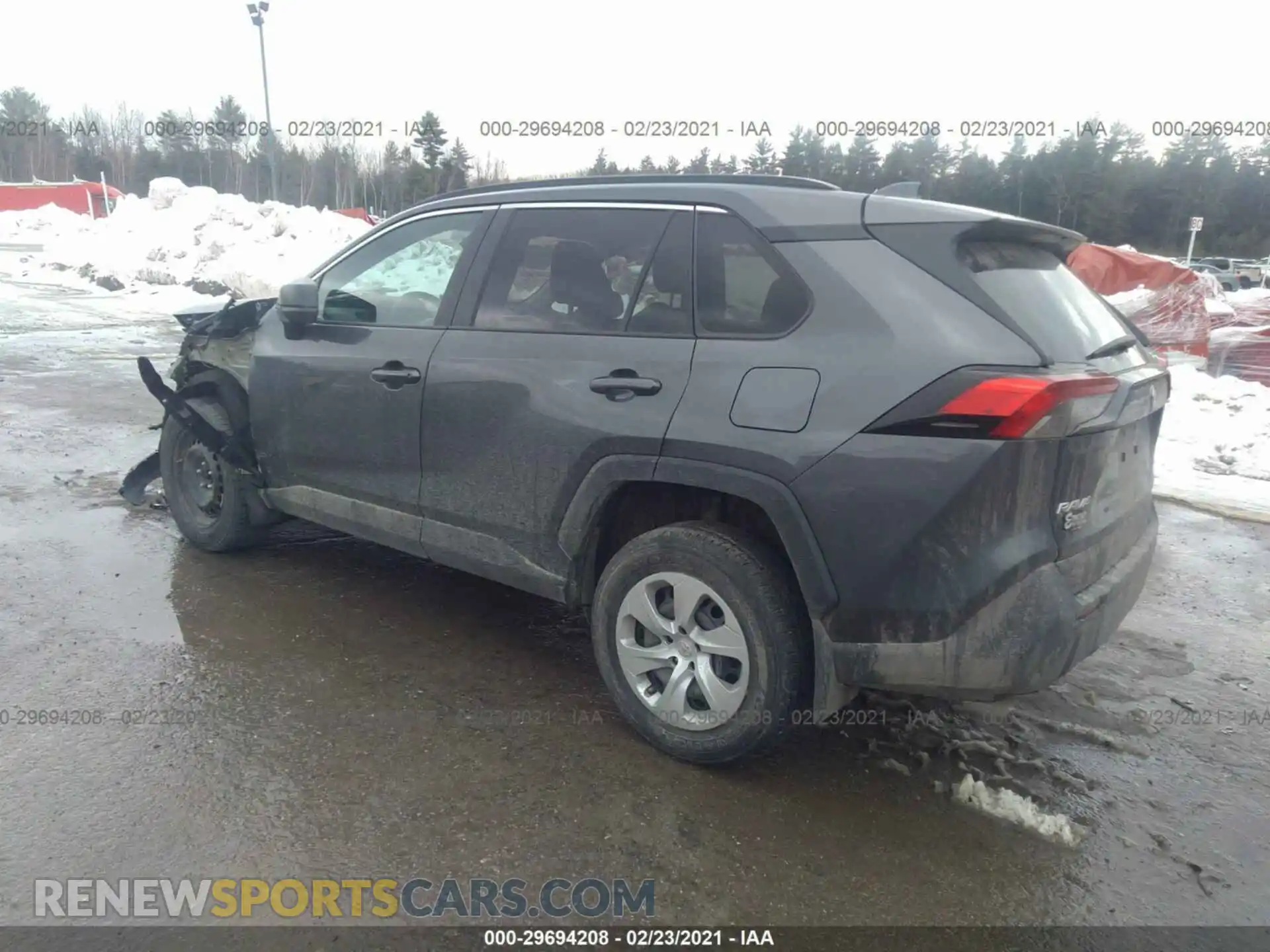 3 Photograph of a damaged car 2T3F1RFV7KC059609 TOYOTA RAV4 2019