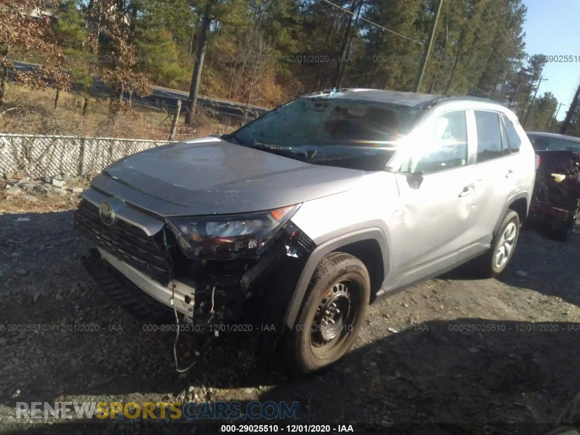 2 Photograph of a damaged car 2T3F1RFV7KW054750 TOYOTA RAV4 2019