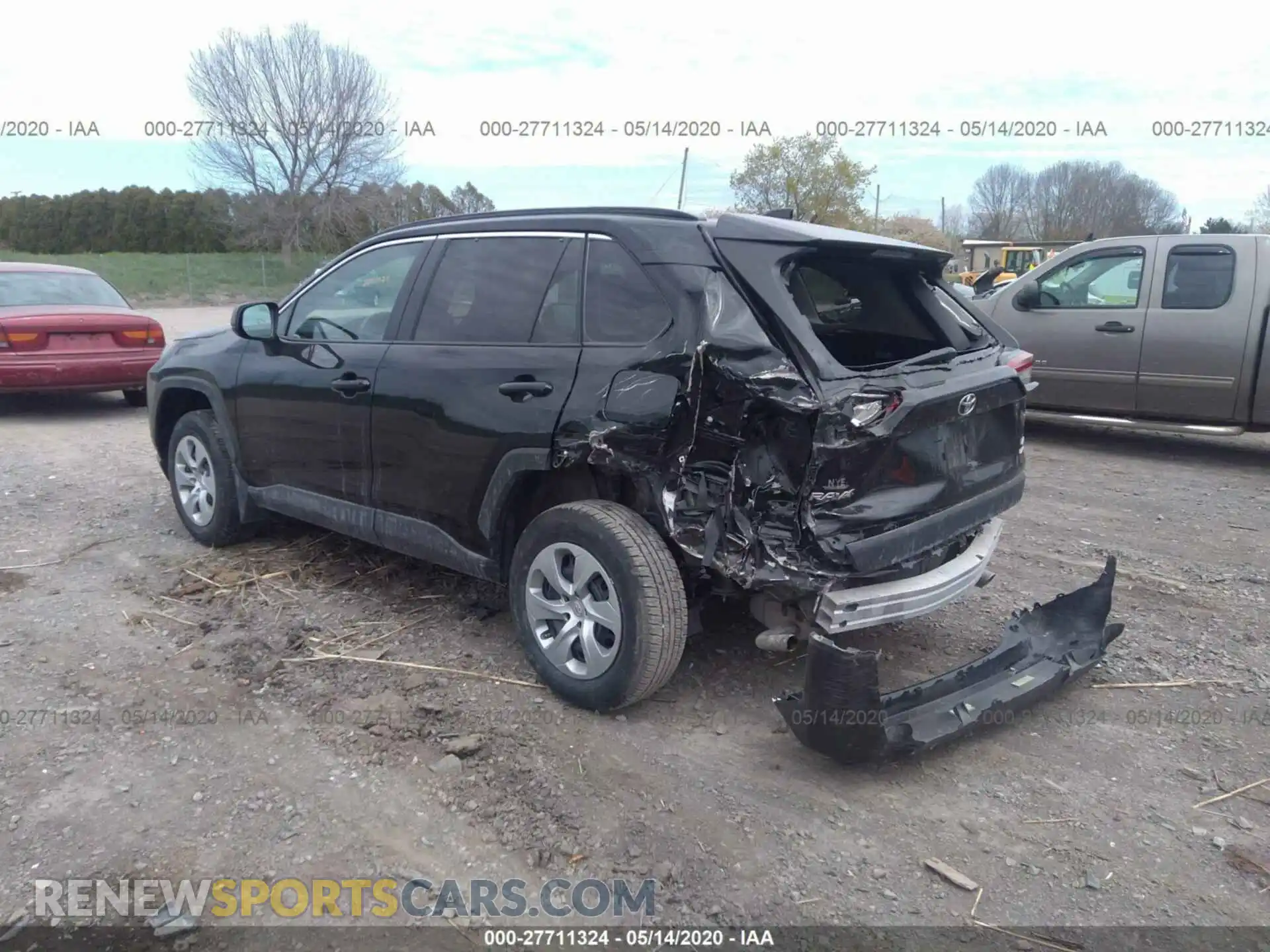 3 Photograph of a damaged car 2T3F1RFV7KW065568 TOYOTA RAV4 2019