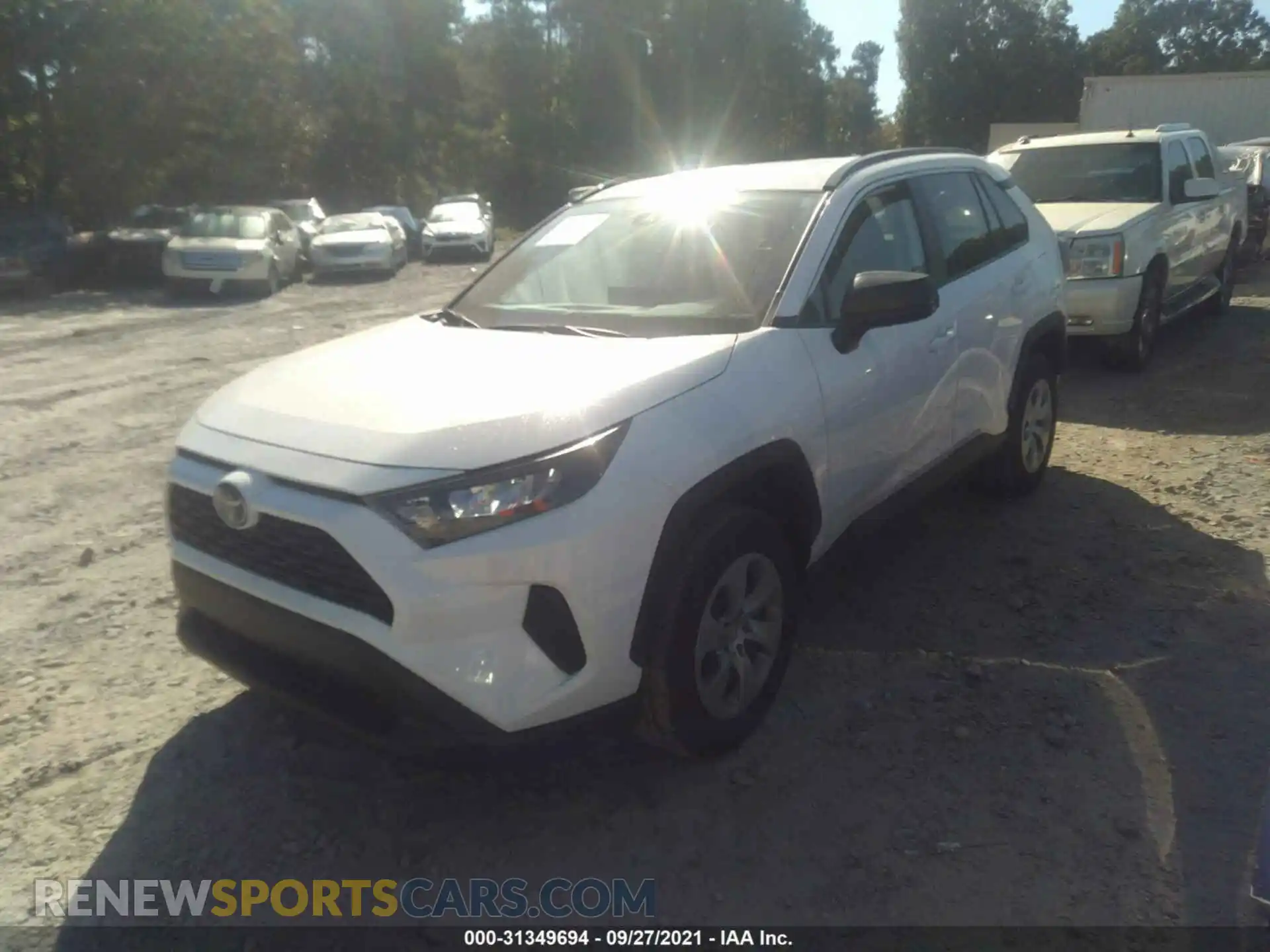 2 Photograph of a damaged car 2T3F1RFV8KC023945 TOYOTA RAV4 2019