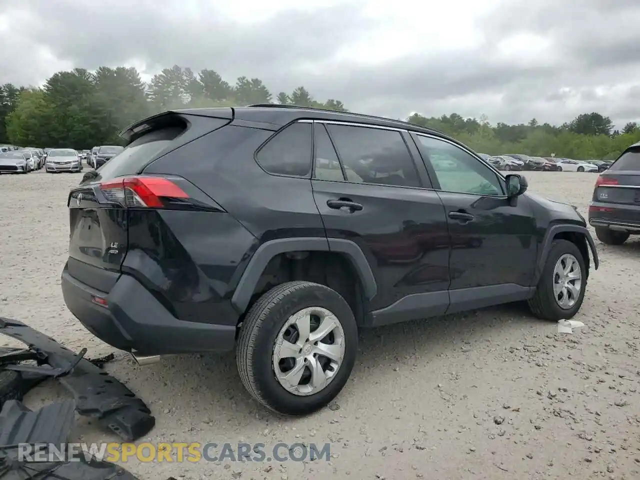 3 Photograph of a damaged car 2T3F1RFV8KW025340 TOYOTA RAV4 2019